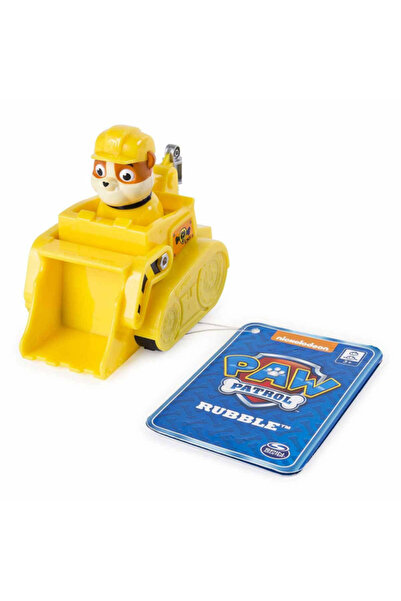 TOYFEST Paw Patrol Kurtarma Yarışçıları - Rubble - 10 cm