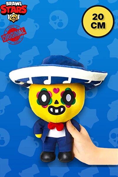 TOYFEST Brawl Stars Yumuşak Kadifemsi Peluş Figür - Poco - 20 CM