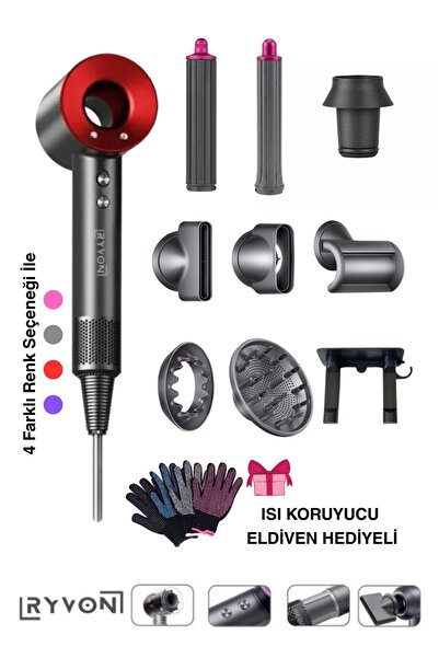 RAYVON Saç Kurutma Ve Şekillendirici Full Set 8in1