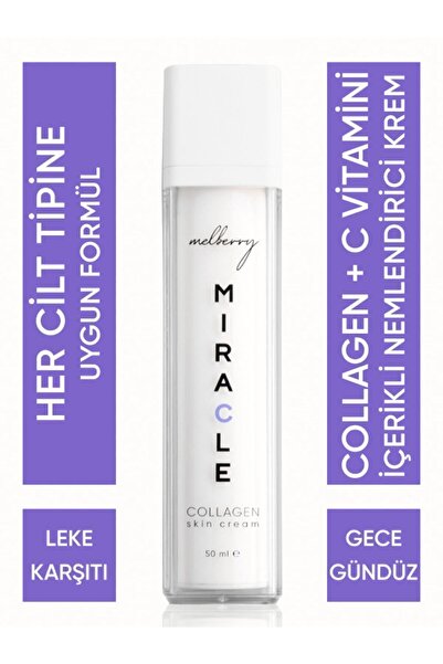 Melberry Miracle Collagen Skin Cream Kolajen Cilt Kremi