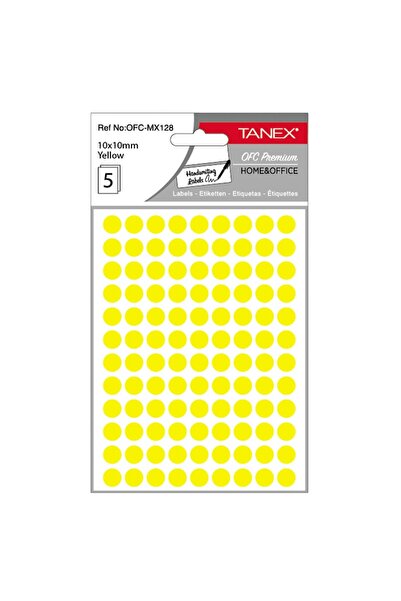 Tanex ETICHETE ROTUNDE 10MM GALEGRE 540/TIPLA