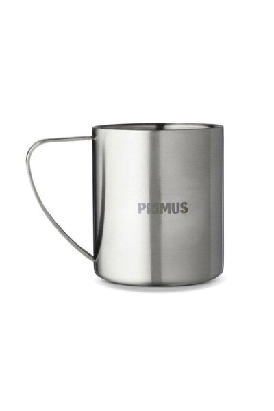 Primus كوب للتخييم متعدد الاستخدامات للمواسم الأربعة سعة 0.3 لتر من الفولاذ ا...