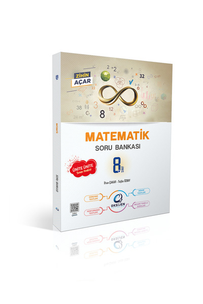 Oksijen Yayınları Oksijen 8. Sınıf Matematik Soru Bankası Yeni