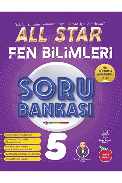 Newton Yayınları Newton 5. Sınıf All Star Fen Bilimleri Soru Bankası