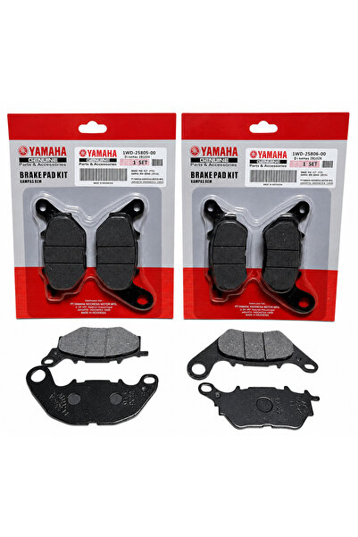 MOTORKİT MK YAMAHA R25 - MT 25 - XMAX [2017-2026] ORJİNAL ÖN FREN BALATA + AR...