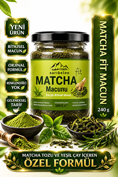 sarıbelen Matcha Fit Macun 240 g