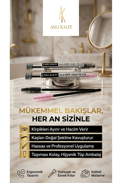KAŞ & KİRPİK TARAMA FIRÇASI