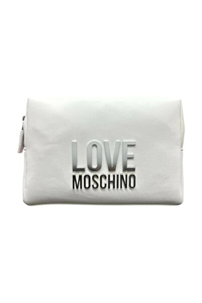 Love Moschino Geantă BUSTINA PU GRS WHITE (JC5314PP0MKD0100) pentru femei