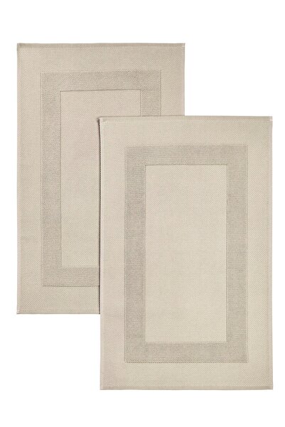 Pupilla Collection Bernini %100 Pamuk 50X80 2'Li Ayak Havlusu - Somon