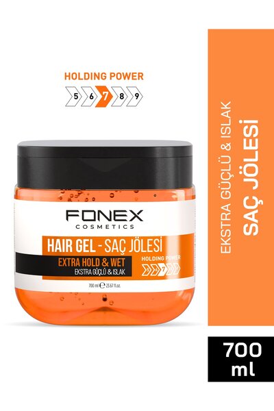 Fonex Saç Jölesi Ekstra Güçlü - Islak 700 ML
