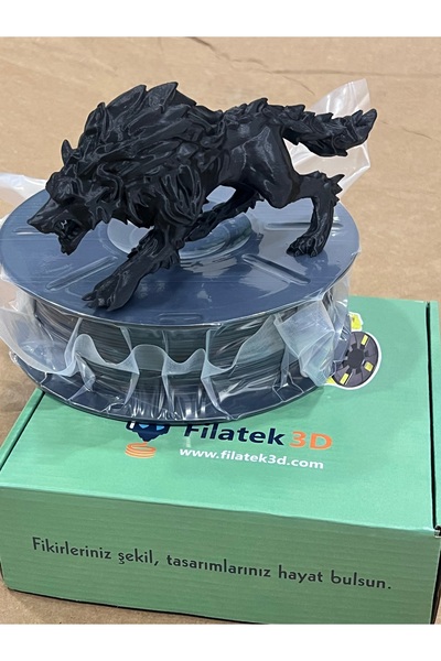 Siyah Tough Pla+ Filament, 1 Kg, Ams Uyumludur, 1.75 mm