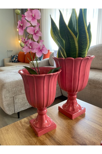enzo de gasperi Vază cupă Tulip H 34 cm