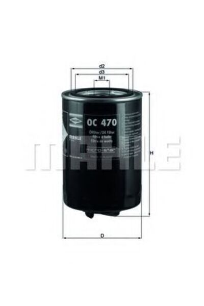 Mahle Original Filtru de ulei OC 470