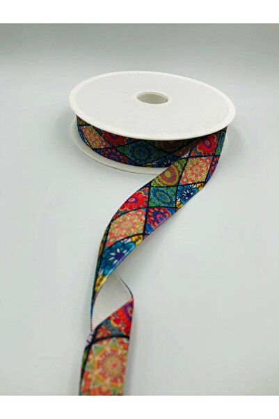 DUCK HOBY 5 Meters Patterned Velvet Ribbon 25 Mm, Linen, Satin, Velvet, Decor...