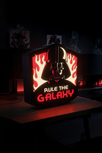 MEK Star Wars Darth Vader Tasarımlı Dekoratif Aydınlatma (23x22cm)