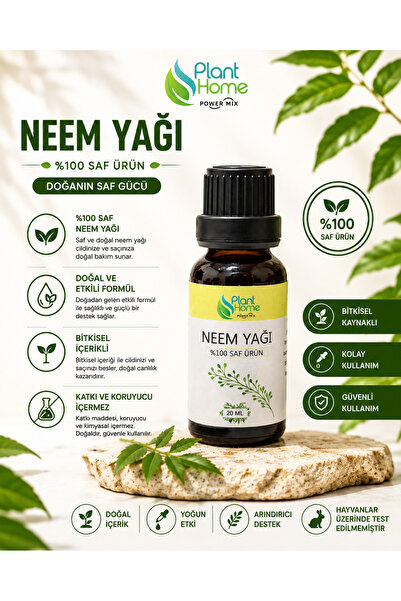 plant-home Blossomingmax. Planthome Powermix %100 Saf Neem Yağı Anti Fungus - Mantar Enfeksiyon Önleyici