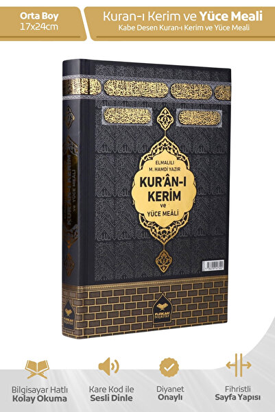 Furkan Neşriyat Kuranı Kerim Ve Meali Diyanet Onaylı (ARAPÇA - MEAL - SESLİ K...