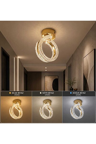 Marsel Lighting ALYA TEKLİ GOLD AVİZE
