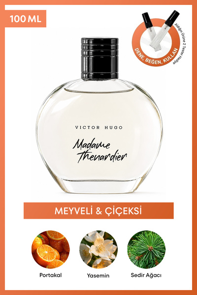 Victor Hugo Madame Thenardier EDP Kadın Parfüm 100ml | Çiçeksi, Meyveli |Port...