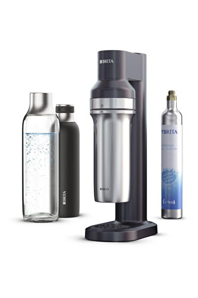 BRITA Set carbonator sodaTRIO negru