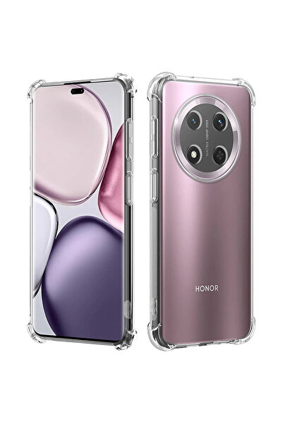 Techsuit Husă pentru Honor Magic7 Lite / X9c - Silicon transparent antișoc - ...
