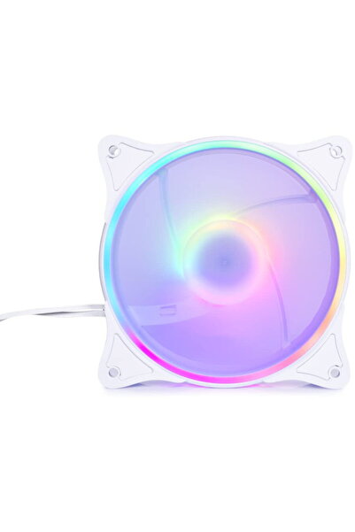 Alphacool Rise Aurora 120mm Fan 120x120x25mm, Case Fan (white)