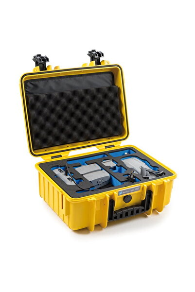 B&W Carcasă tip 4000 pentru DJ Mavic Air 2 / Air 2S galbenă