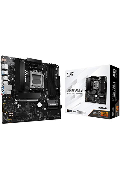 ASROCK B850M Pro-A, AMD B850, Socket AM5, mATX