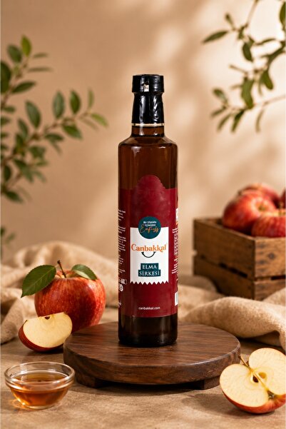 Canbakkal Doğal Elma Sirkesi 500 ml – Doğal Aromalı Katkısız Elma Sirkesi