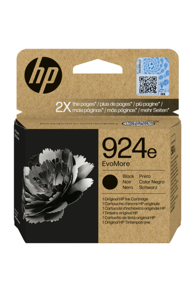 HP 4K0V0NE 924E EVOMORE BLACK ORIGINAL INK CRG
