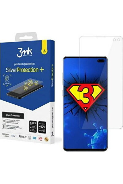 3MK Силвър Протект+ Сам G975 S10 Plus Антимикробно фолио за мокро поставяне