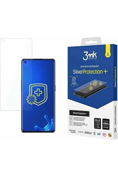 3MK Silver Protect+ Oppo Reno 6 Pro+ 5G PENM00 Αντιμικροβιακή μεμβράνη εφαρμο...