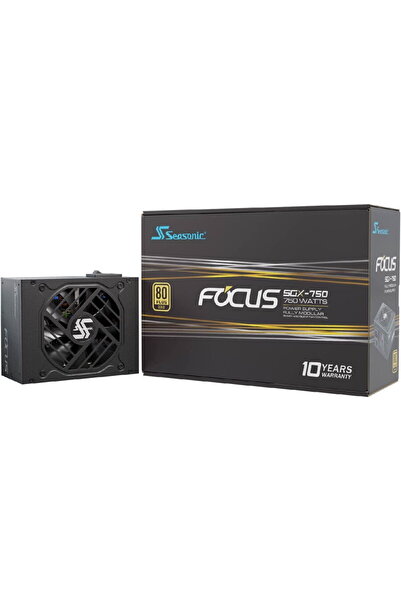 Seasonic FOCUS SGX-750, sursă de alimentare PC (negru, 4x PCIe, gestionare ca...