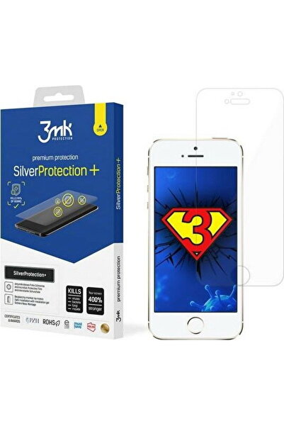 3MK Silver Protect+ iPhone 5/5S/SE Αντιμικροβιακή Μεμβράνη Εφαρμοζόμενη σε Υγ...