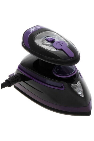 adler AD 5049, 420 W, Talpa ceramica, Negru/Mov