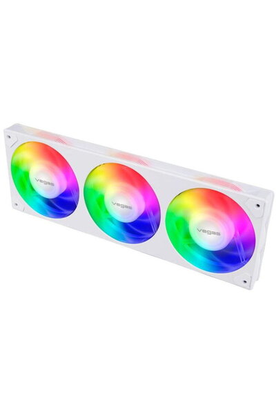 Akasa Ventilator Vegas A36 Addressable-RGB - 360 mm Alb
