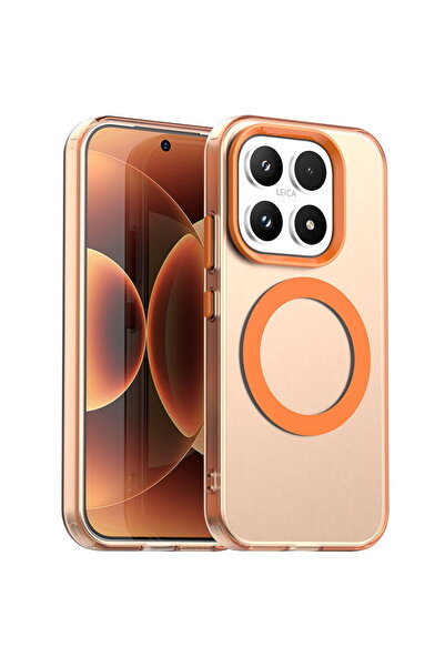 Techsuit Husa pentru Xiaomi 17 - CandyCase MagSafe - Orange