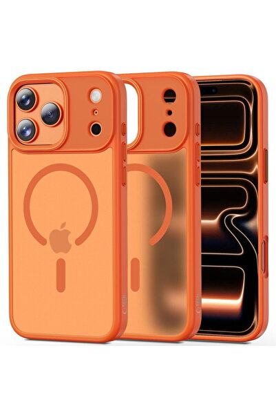 Tech-Protect HusДѓ Magmat MagSafe pentru iPhone 17 Pro, finisaj mat, compatib...