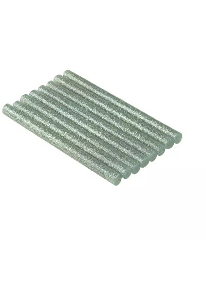 DEDRA EXIM Bagheta silicon universala, Sclipici argint 7-8x100mm 8buc.