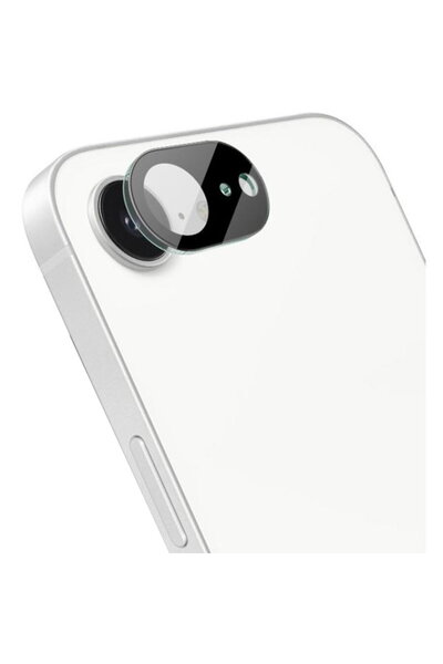 Techsuit Folie Camera pentru iPhone 16e - Full Camera Glass - Black