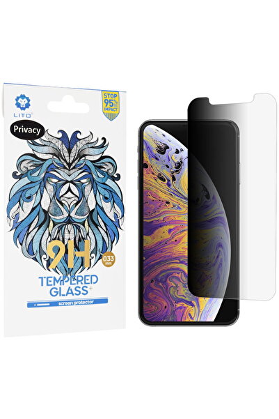 Lito Folie pentru iPhone XS Max / 11 Pro Max - Sticlă Clasică 2.5D - Protecți...