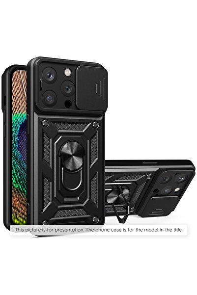 Techsuit Husă pentru Honor X9c Smart - Seria CamShield - Negru