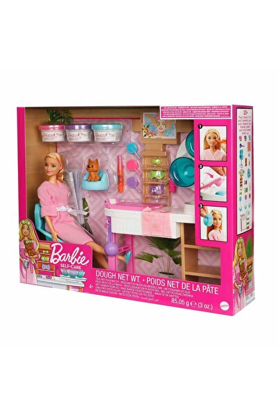 Barbie Yüz Bakımı Yapıyor Oyun Seti GJR84
