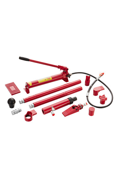Lawazim Pro7 Porta Power Jack 10 Ton - Hydraulic Body Frame Repair Kit with C...