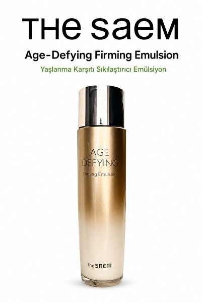 THE SAEM Age-Defying Firming Emulsion - Yaşlanma Karşıtı Sıkılaştırıcı Emülsiyon