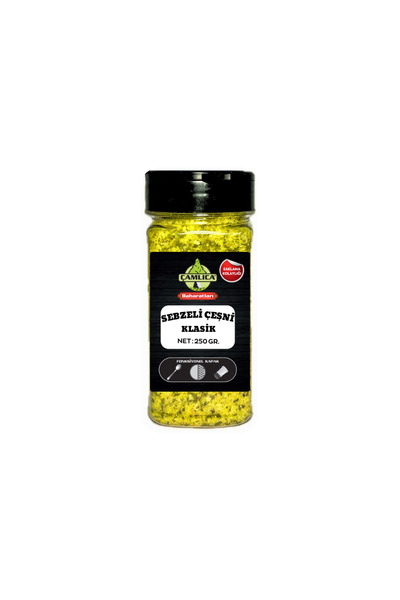 Çamlıca Baharat Sebzeli Çeşni ( Tuzlu ) Klasik 250 Gr.