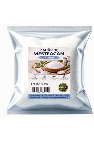 top Zahăr de mesteacăn - 1kg -(Xilitol)