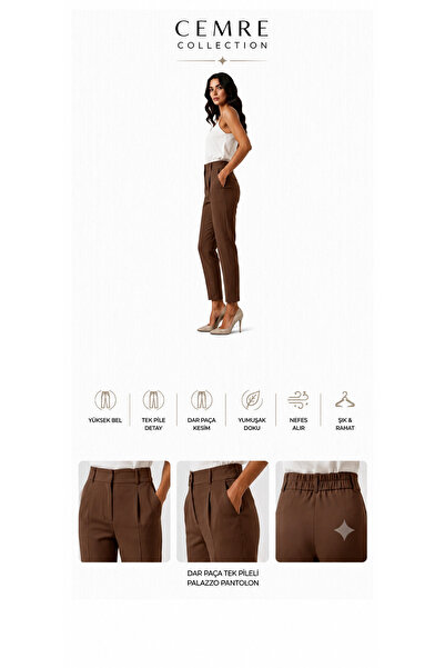 Cemre Collection Havuç paça dar paça pantolon
