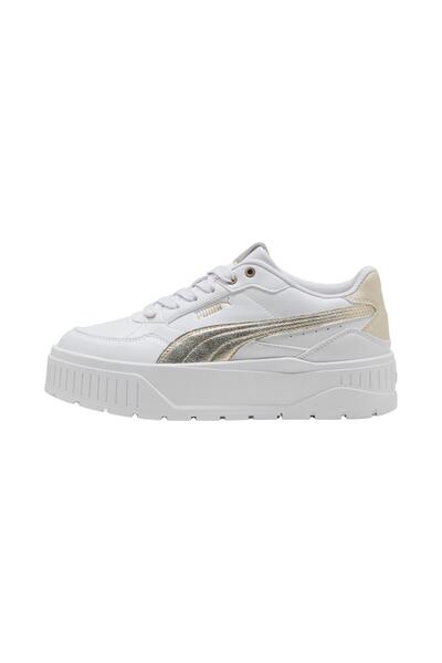 Puma 404518-01 Karmen Ii Idol Metallic Women's Sports Shoes White