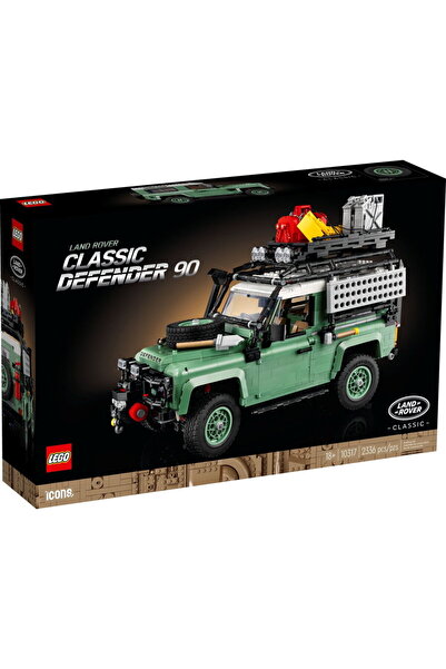 LEGO Icoane Land Rover Classic Defender 90 – 2336 piese, 18+ ani